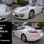 Аренда Porsche Panamera белого цвета для любых мероприятий.