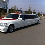 Прокат лимузина MB S-class W140 и MB G-class G63 AMG в городе Астана. 