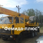 Автокран Машека КС55727-А-12 25 тонн