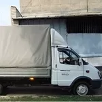 Доставка грузов из Астаны в Алматы. Газель удлиненная,  высокая.
