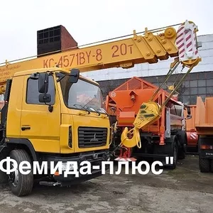 Автокран Машека КС4571BY-8-02 20 тонн
