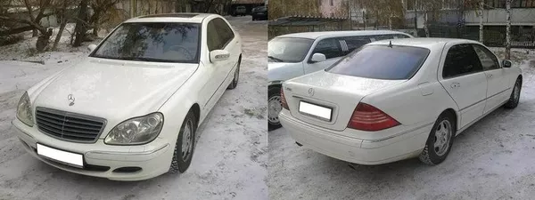 Прокат лимузина Mercedes-Benz Gelandewagen белого цвета для свадьбы и  13
