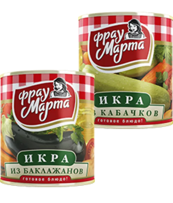 Икра овощная «Фрау Марта»