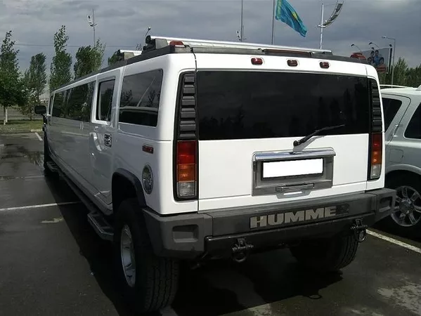 Лимузин Hummer H2 для свадьбы в Астане. 2