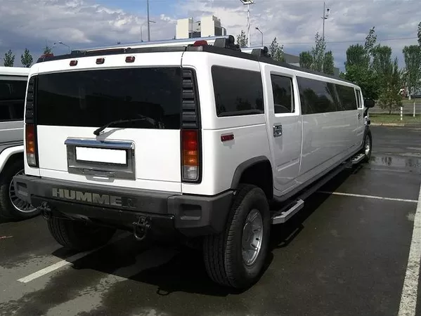 Лимузин Hummer H2 для свадьбы в Астане. 3