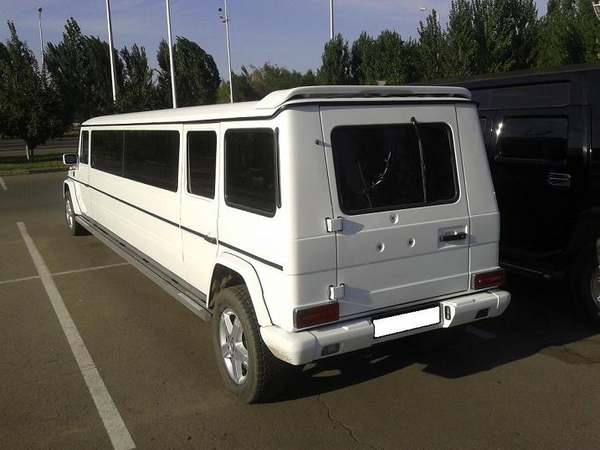 Аренда лимузина MB G-class G63 AMG и MB S-class W221 в городе Астана. 2