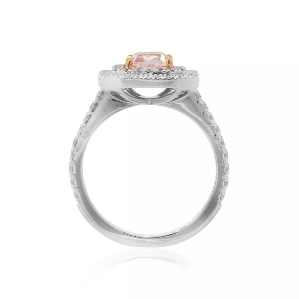 Кольцо с натуральным розовым бриллиантом 1.71 карата 3