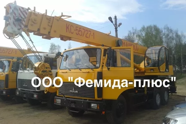 Автокран Машека КС55727-А-12 25 тонн