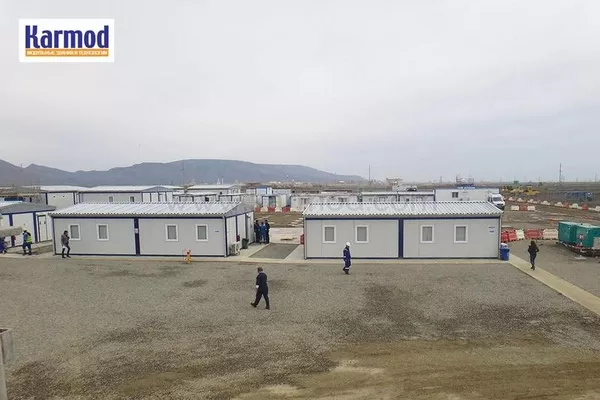 Вахтовые поселки и строительные площадки Кармод в Астане,  Казахстан 7