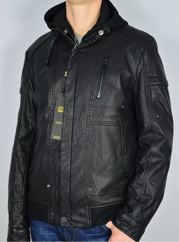 Куртка новая мужская черная City Class размер 58 3