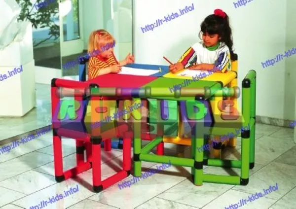 R-KIDS: Детский игровой стол и 4 стула KDM-001