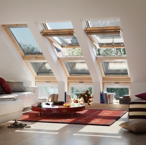 Velux,  мансардное панорамное окно