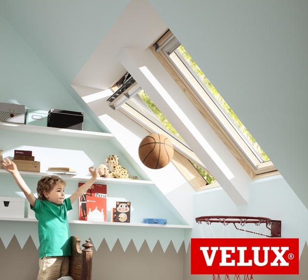 Мансардные окна VELUX,  ручка сверху Караганда