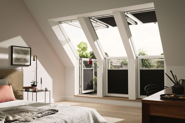 Окна VELUX,  ручка сверху