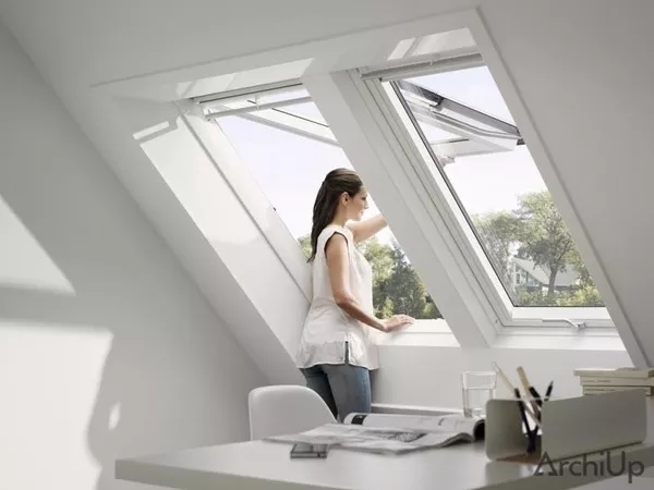 Окна VELUX OPTIMA,  ручка сверху Астана