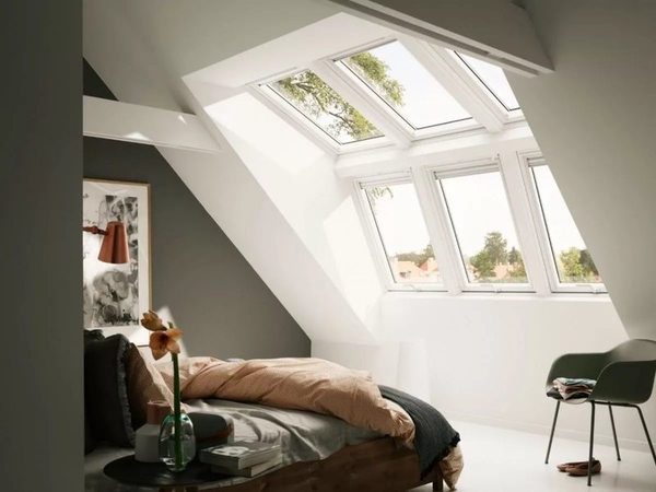 ПЛАСТИКОВЫЕ ОКНА VELUX OPTIMA,  РУЧКА СНИЗУ Астана