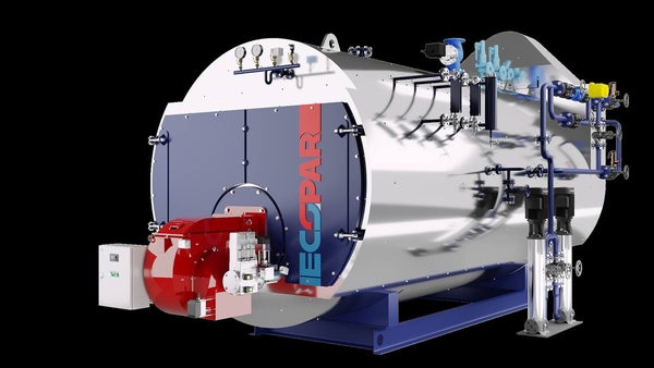 Промышленный жаротрубный паровой котел высокого давления ECO-PAR 3