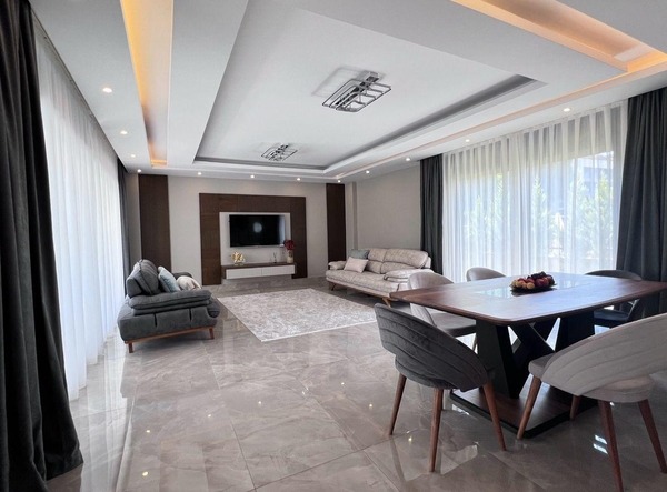 Виллa 3+1 в регионе Кемер,  пос. Чамьюва (Турция) — 200 м от моря. 8