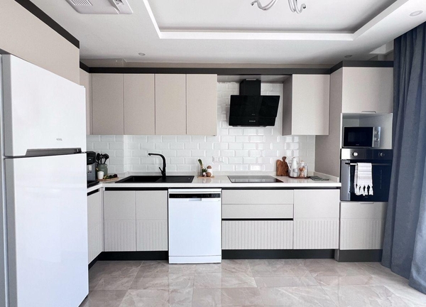 Виллa 3+1 в регионе Кемер,  пос. Чамьюва (Турция) — 200 м от моря. 10