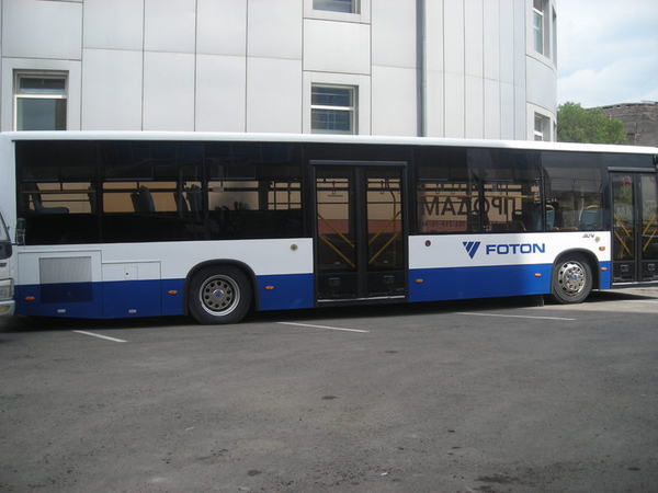 Городской низкопольный автобус Foton BJ6121C6MJB 2