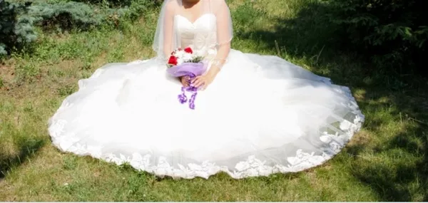 Продам шикароное свадебное платье 2