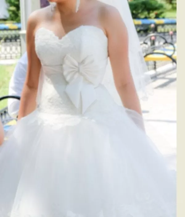 Продам шикароное свадебное платье 3