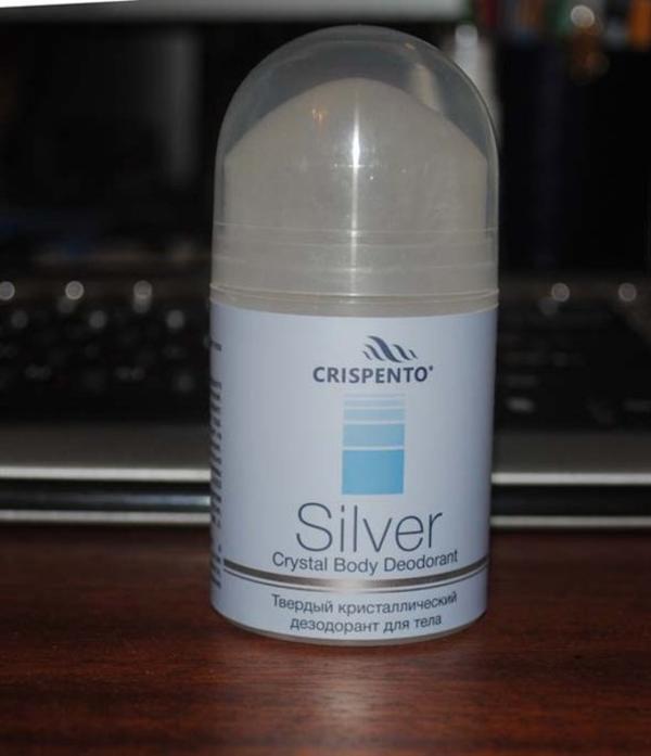 Кристаллический дезодорант Crispento Silver 2