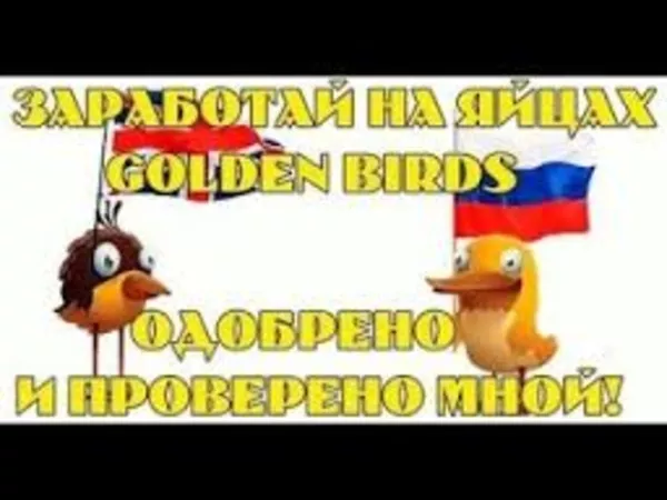 Игра с ЗАРАБОТКОМ ДЕНЕГ Golden Birds!!!! 3