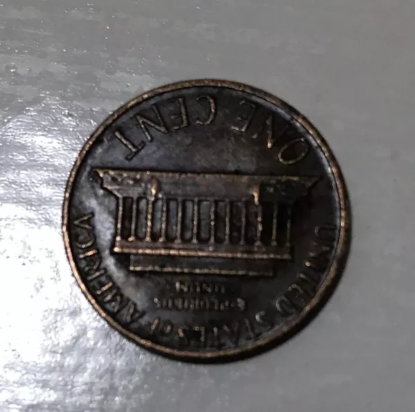 Монета 1 (один) цент 1977 года 2
